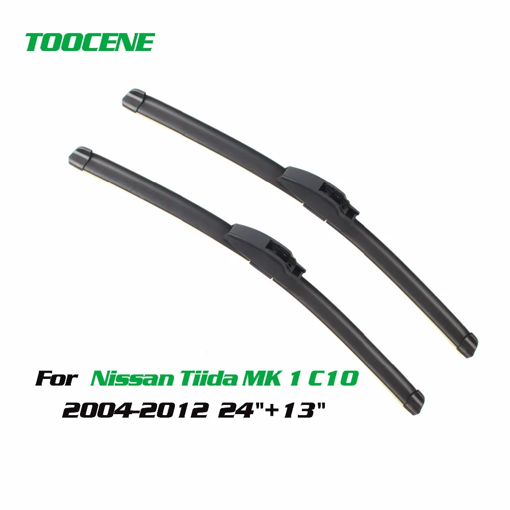 Toocene windshield  Wiper Blades For Nissan Tiida MK 1 C10 2006-2012  pair 24