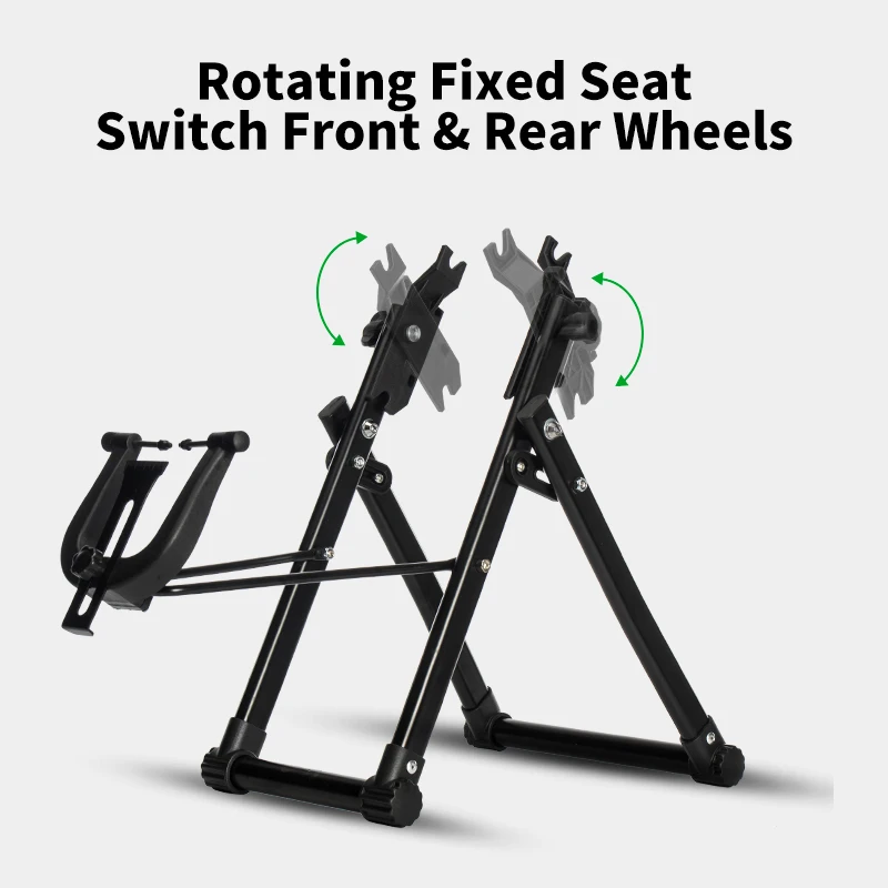 ROCKBROS Bicycle Stand Aluminum Alloy Foldable Design Adjustable Rack Stable Firmly Holder Bike Repair Mount Cycling Accessories