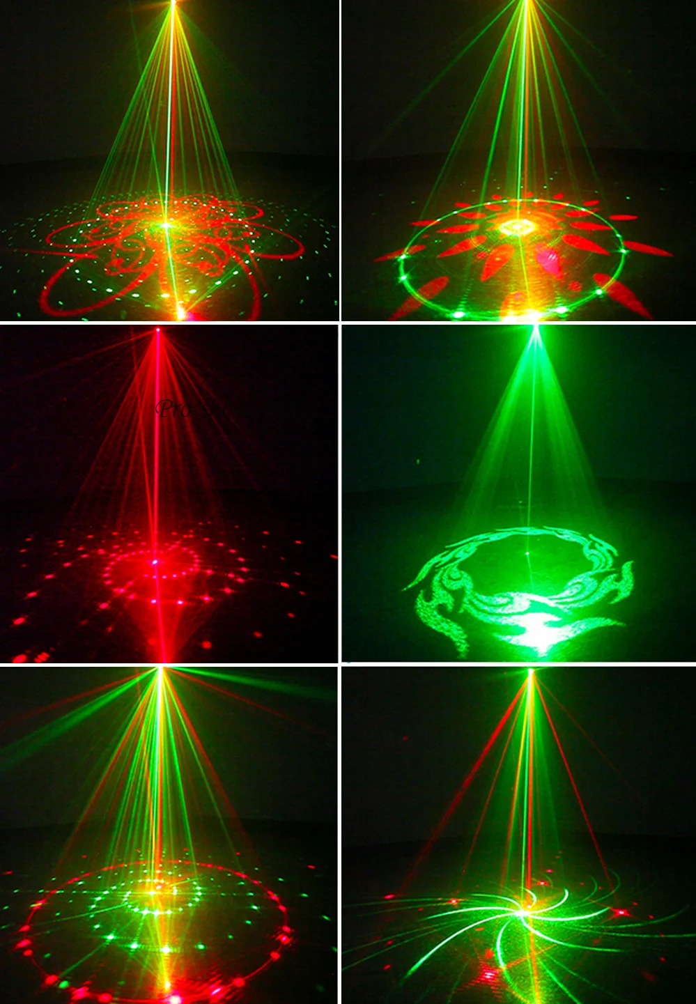 32 Patronen Laser Projector Afstandsbediening Oplaadbare 150Mw Rg Laserlicht Podium Laser Verlichting Voor Kerstmis Thuis Dj Party