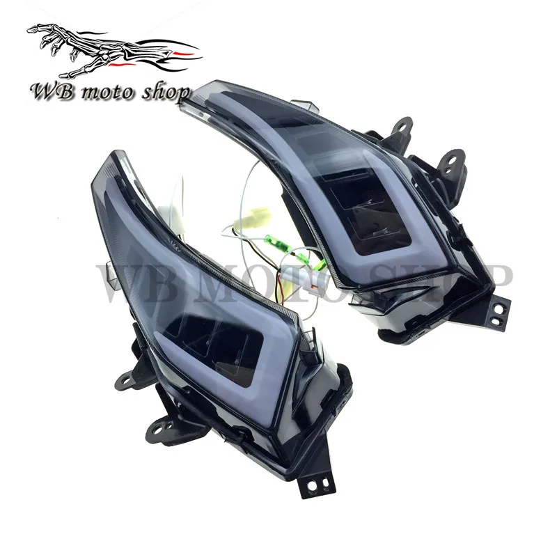 t-max530 2012年フロントリアテールライトセット Light For YAMAHA Tmax 530 TMAX530 2012 2013 2014 2015 2016 Front