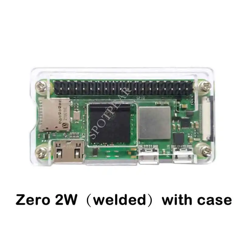 Himbeer Pi Zero 2 W Entwicklungs board Pi0 2 W mit Gehäuse