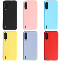 For Cover Xiaomi Mi A3 Case TPU Fundas Coque Silicone Soft Candy Color Back Cover For Xiaomi Xiomi Mi A3 A 3 MiA3 Phone Cases