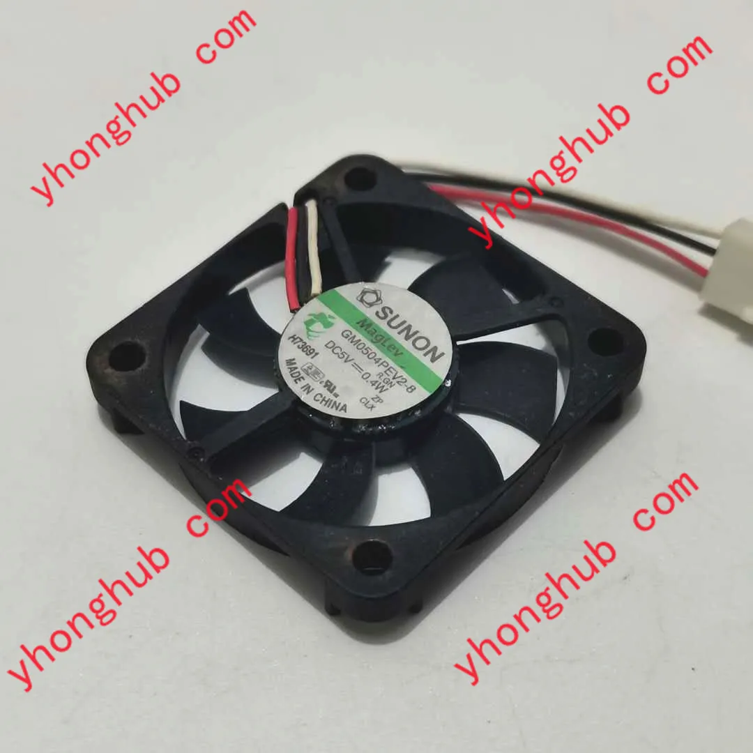 SUNON GM0504PEV2-8 R.GN DC 5V 0.4W 40x40x7mm Server Cooling Fan