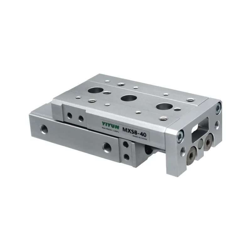 MXS6-10,20,30,40,50 MXS8-10,20,30,40,50,75 YIYUN Brand Perform Pneumatic Components Air Slide Table Cylinder MXS Series