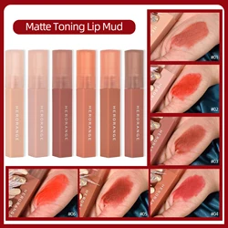 Liquid Matte Lipstick with Lip Plumper Makeup Set Velvety Long Lasting High Pigmented Nude Waterproof Lip Gloss