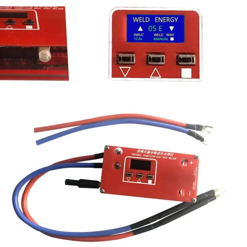 

Portable DIY Mini Spot Welder Machine 18650 Battery Various Welding Power Supplies for Super Capcitor