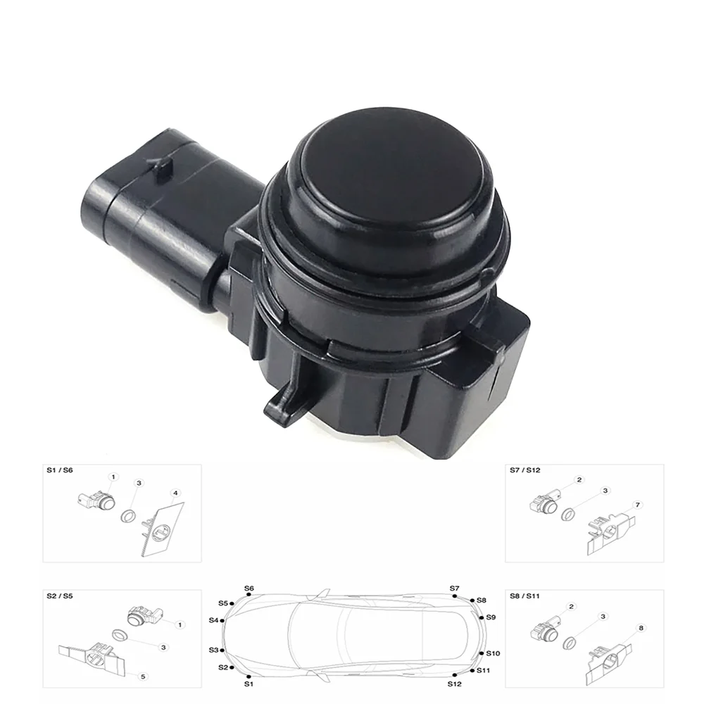 

0263013658 0263033852 PDC Sensor For BMW F20 F21 F30 F31 F32 F34 F80 F82 70S 90S Benz W176 W246 W242 GLK X204 Tiguan MQB Mk2