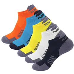 Professional Running Socks Men Outdoor Sport Thin Breathable Quick Dry Moisture Wicking Fitness Low Cut Short Socks