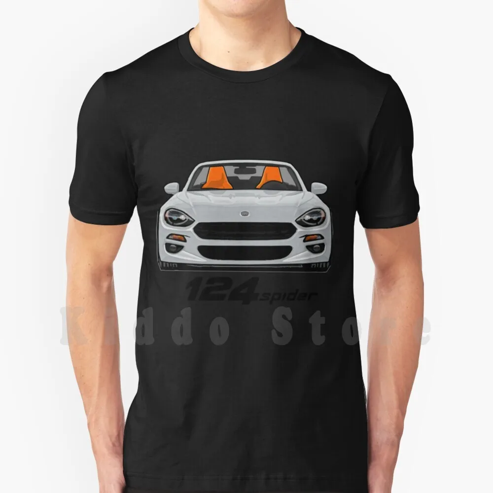 124 Spider-White T Shirt Men Cotton Cotton S-6xl 131 Abarth 695 Abarth 595 2019 124 Spider A112 131