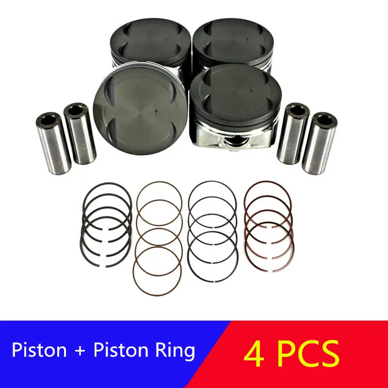 234102C400 230402C400 Genuine Piston + Piston Ring Set for Hyundai Genesis Coupe 2008-2011 23410-2C400 23040-2C400