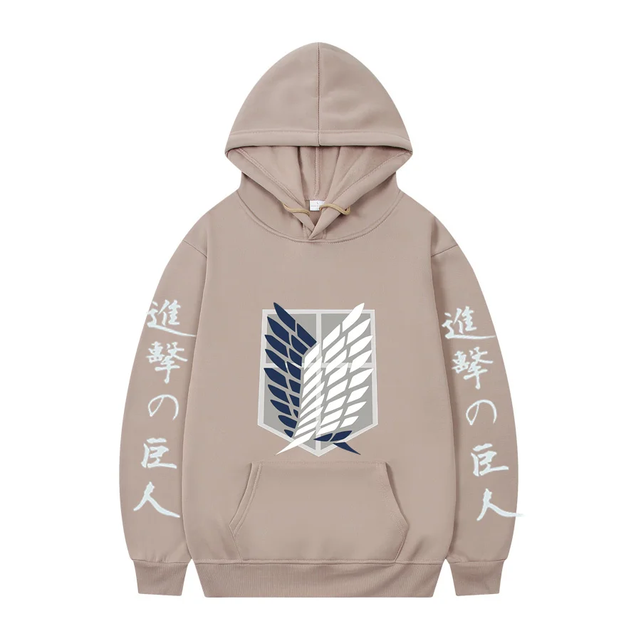 

Attack on Titan Men's Hoodie Anime Hoodies Men Women Streetwear Pullover Harajuku Hoodies Sweatshirt Clothes