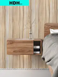 HDHome Peel And Stick Wallpaper Wood Texture Removable Vinyl Self Adhesive Wallpaper Contact Paper For Kitchen Cupboard Door