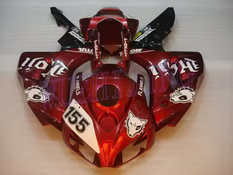 Fairings Fireblade 2006 Bodywork CBR 1000RR 2006 Pearl Red Drog Fairing Kits for Honda Cbr1000 RR 2006 - 2007 unpainted