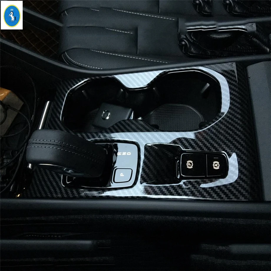 

Glass Switch / Headlight Switch / Air Outlet / Rearview Mirror Cover Trim For Volvo XC40 2018 - 2024 Accessories Carbon Fiber