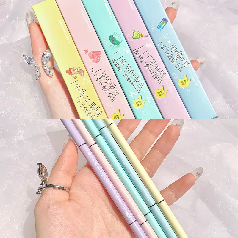 かわいい韓国眉ペンシルメイクアップファイン高品質フル極細眉毛ブラシプロフェッショナルレディース化粧品防水安い