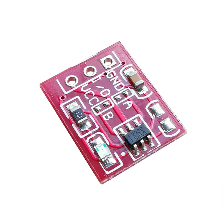 Ttp223 touch key module self locking inching capacitive switch single way transformation