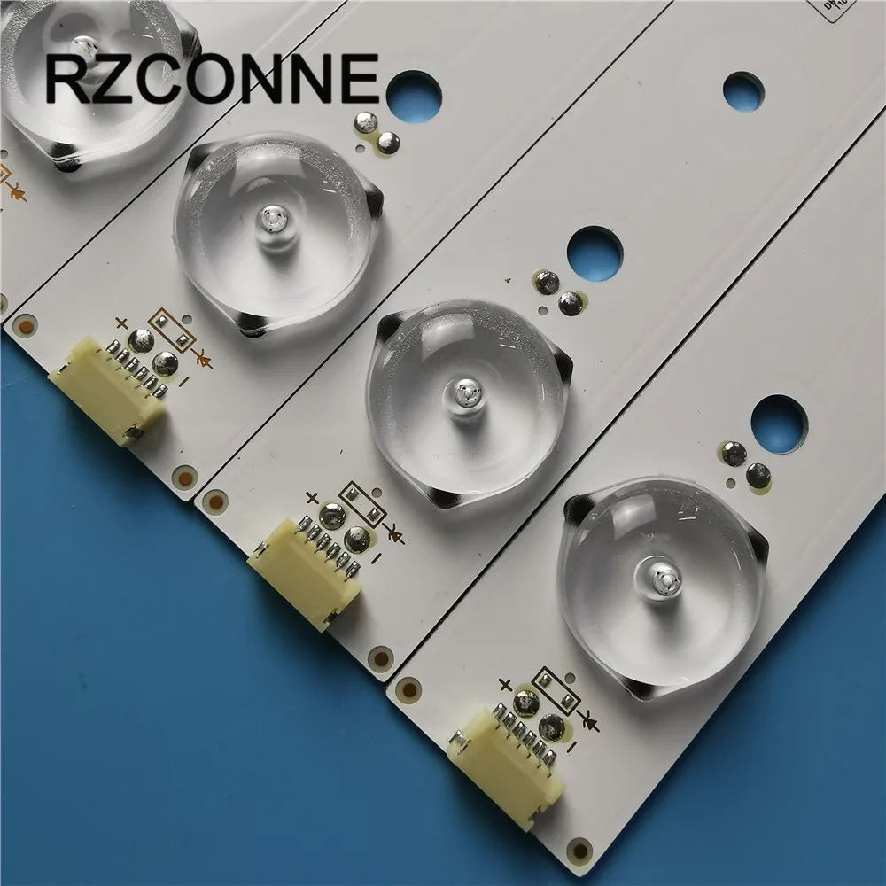 Bande de rétro-éclairage LED, 4 lampes, pour LED43K2000/