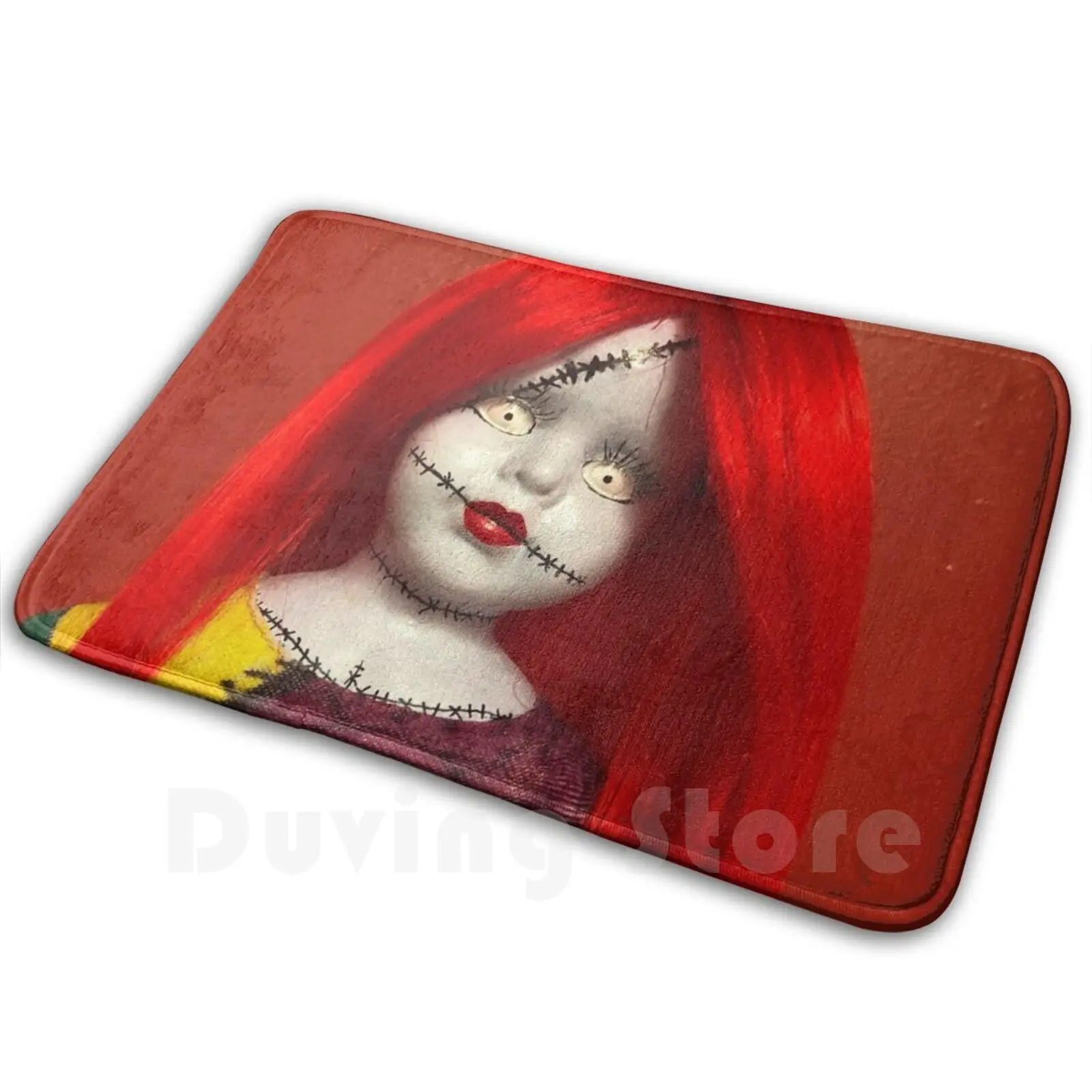 Sally Soft Non-Slip Mat Rug Carpet Cushion Demon Doll Horror Doll Creepy Horror Witch Nightmare Scary Pinhead Hell