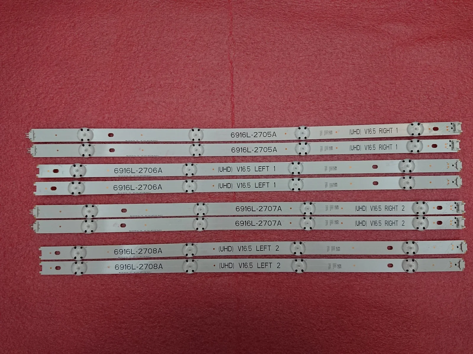 Новая светодиодная лента для подсветки 49UH6210 49UH610A 49UH610T 49UH610V 49UH617T 49UH617V 49UH617Y 49UW340C 49LF510V AGF79047201 49LH570