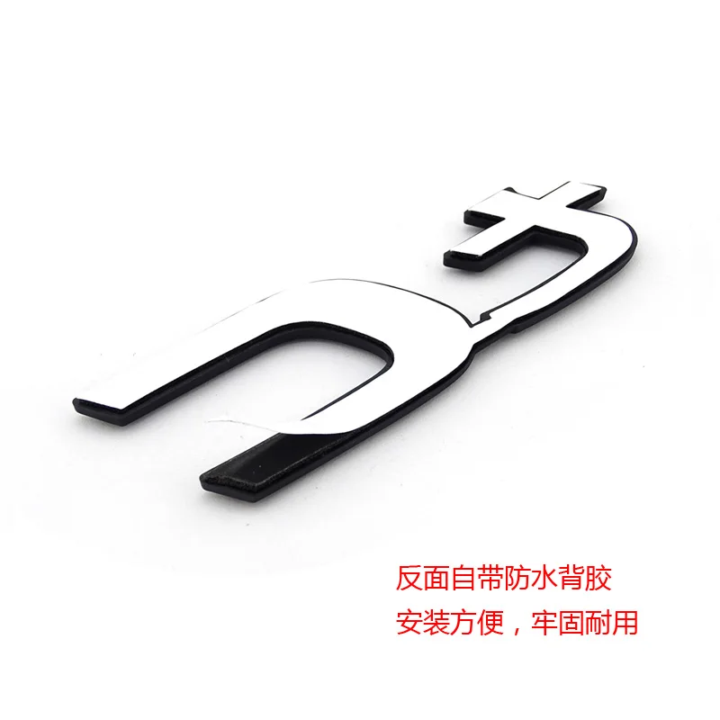 3D plastic TC Black Rear Mount Badge Emblem car sticker for 2011-2016 toyota SCION