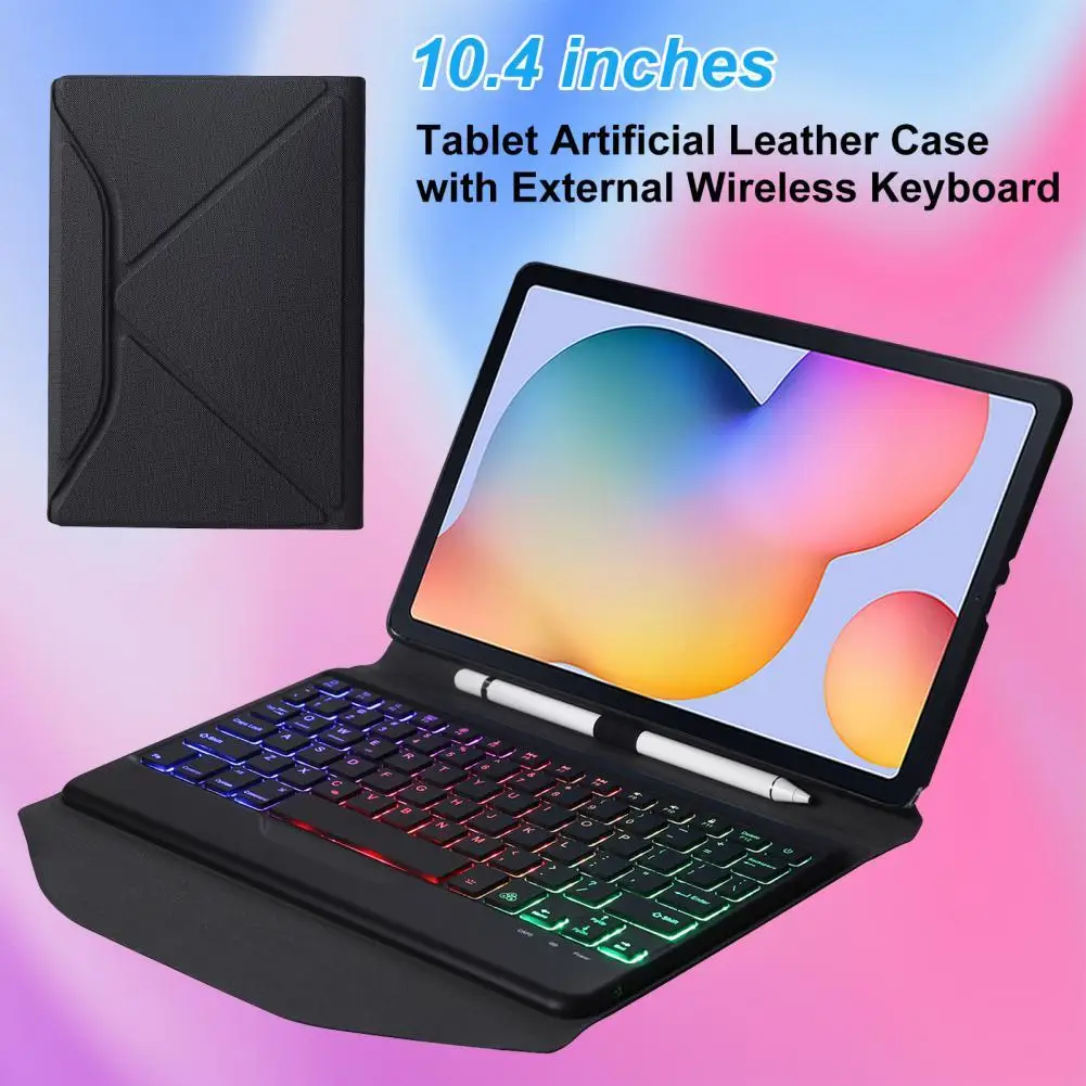 

Tablet Keypad Sensitive Stable Transmission Bluetooth compatible 3 0 Type C Keyboard for Tab S6 Lite 10 4 Inch P610