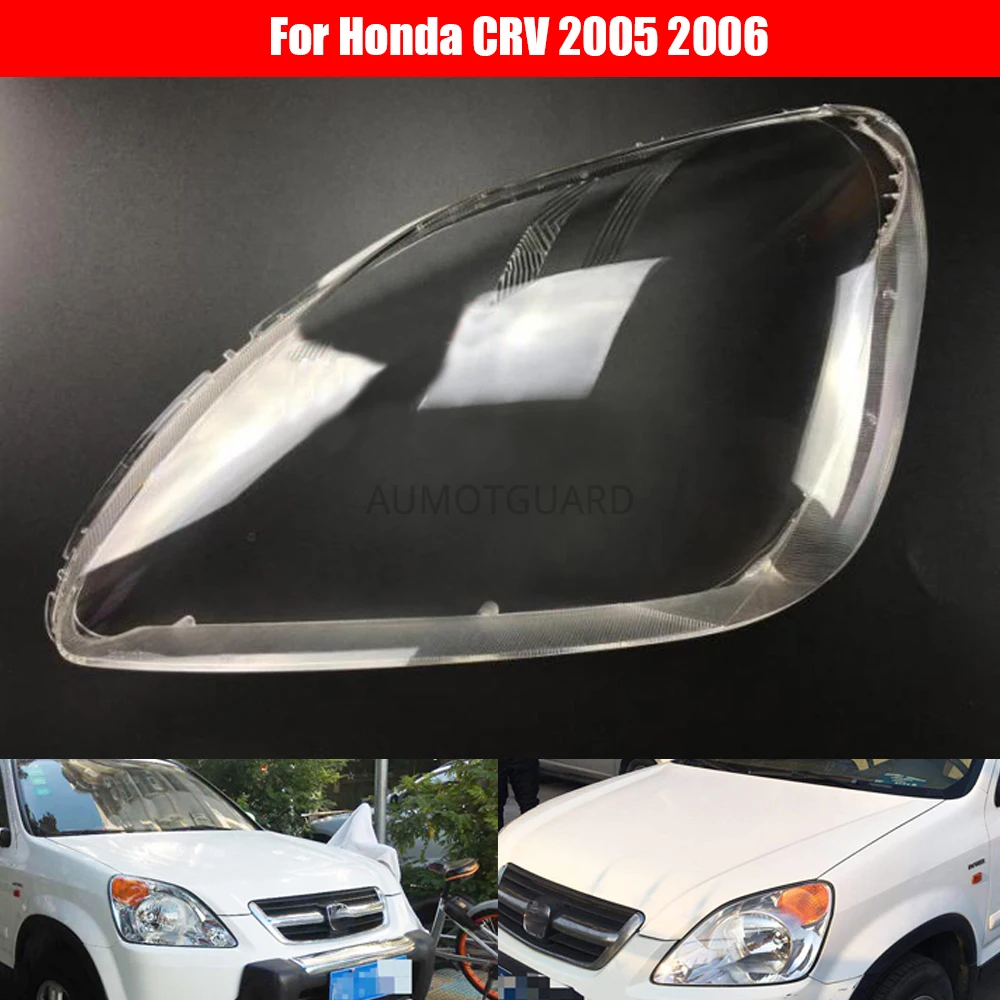 

Headlight Lens For Honda CRV 2005 2006 Headlamp Cover Car Replacement Auto Shell Cover