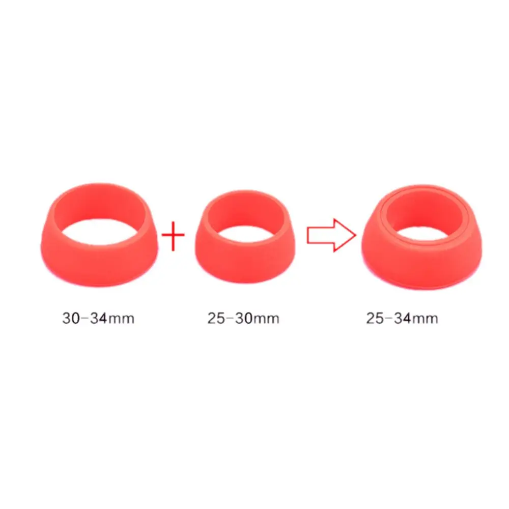 Two Sizes Protective Waterproof Rubber Ring Cover Mountain Road Bike Seat Post Case Bicycle Pipe Protector