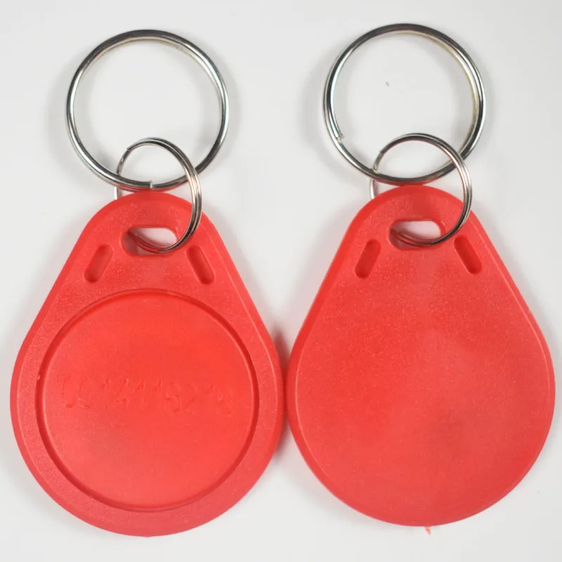 10Pcs/Lot 125Khz TK4100 RFID Proximity EM ID Card Token Tags Key Keyfobs for Access Control Time Attendance