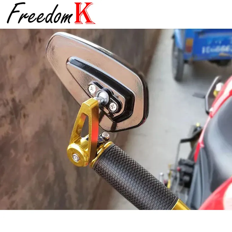 Motorcycle Rearview Mirrors Universal Clear Glass Fit For NVX155 NVX AEROX 155 NMAX155 XMAX 250 300 400 XMAX300 7/8