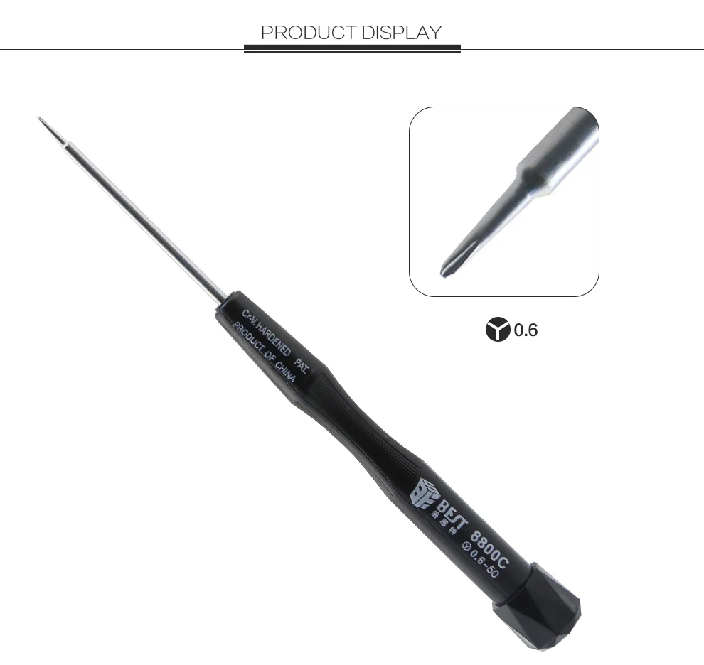 1 Stück Präzisionsschraubendreher P2 P5 1,5 Pentalobe Y 2,5 Tri Wing PH00 PH000 T3 T4 T5 T6 für MacBook Air/Pro Handy-Reparaturwerkzeuge – Detail 1