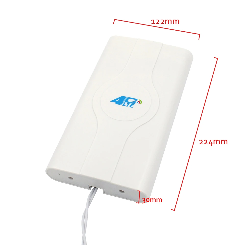 Antena 3G 4G alto guadagno 30dBi MIMO Dual SMA TS9 CRC9 connettori ripetitore di segnale WiFi por módem, enrutador de punto de acceso móvil