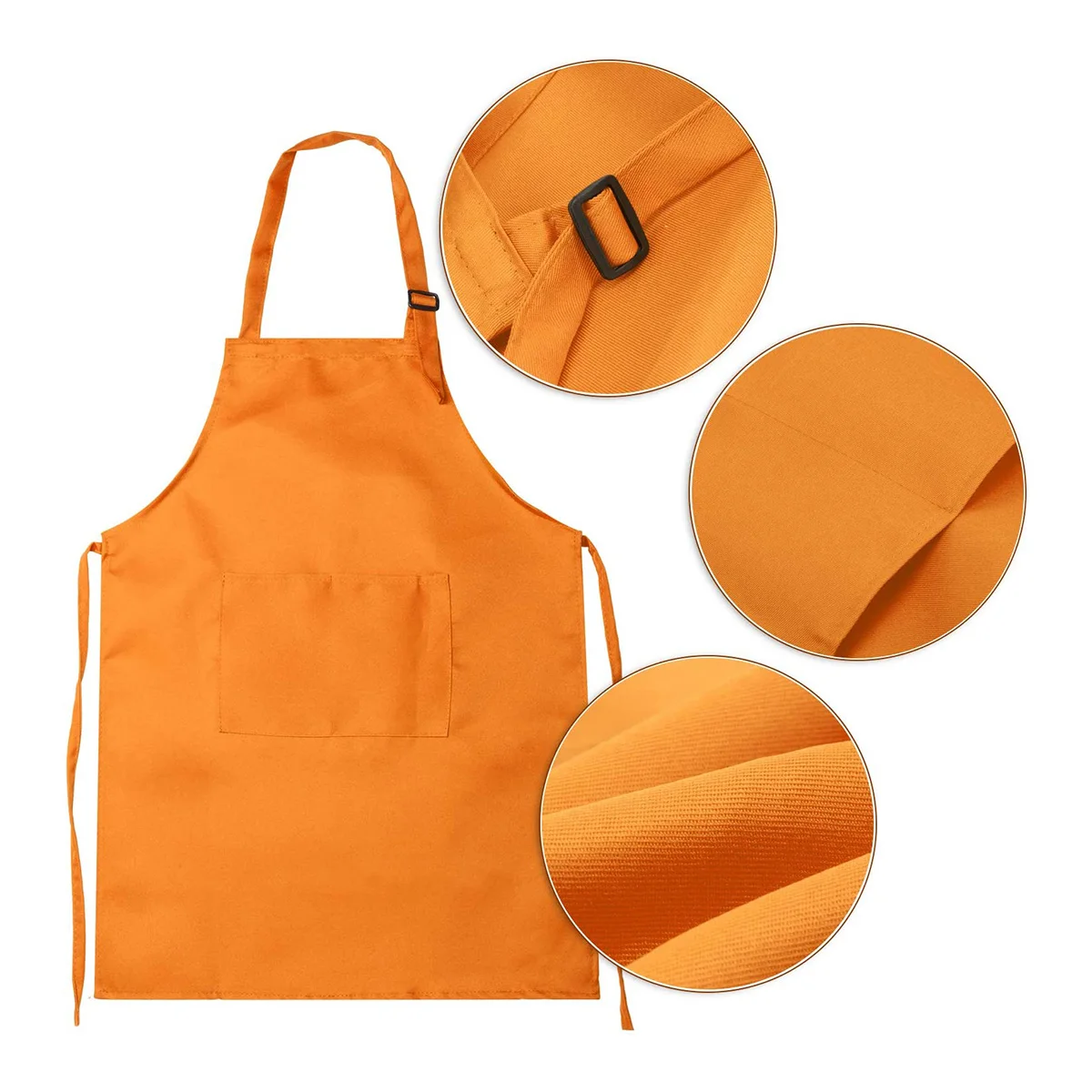 Delantal de Babero con bolsillo frontal para niños y niñas, delantal de cocina artesanal, pintura, juegos de gorro para el hogar