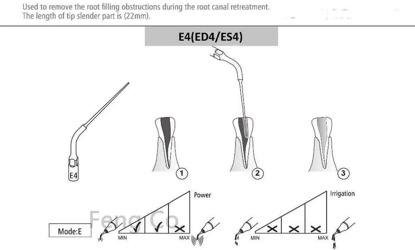 ES4 Ultrasonic Scaler Tips For SIRONA SIROSON Handpiece Endo Perio Dental Scaling Tip Dentist Teeth Whitening