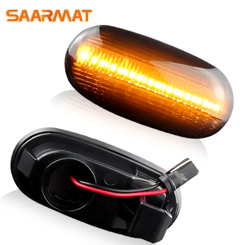 Динамический указатель поворота, огни для защиты от брызг, светильник индикатор для Mitsubishi Pajero Mirag legum Gelent 1998-2005, ретранслятор, Световой индикатор