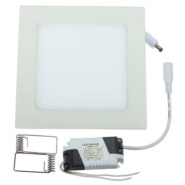 

Dimmable led downlight 3W 4W 6W 9W 12W 15W 25W Square LED Spot light AC85~265V ceiling light Indoor Recessed Downlight