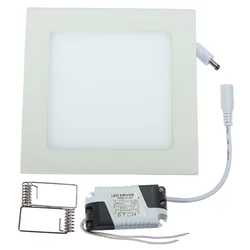 Dimmable led downlight 3W 4W 6W 9W 12W 15W 25W Square LED Spot light AC85~265V ceiling light Indoor Recessed Downlight