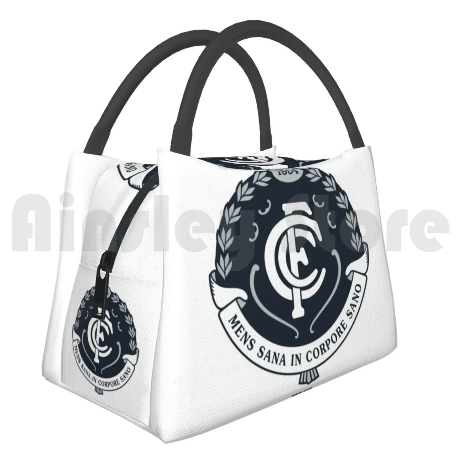 

Портативная изоляционная сумка Afl Carlton Afl Carlton Blues Footy Melbourne Aussie Rules Collingwood Football