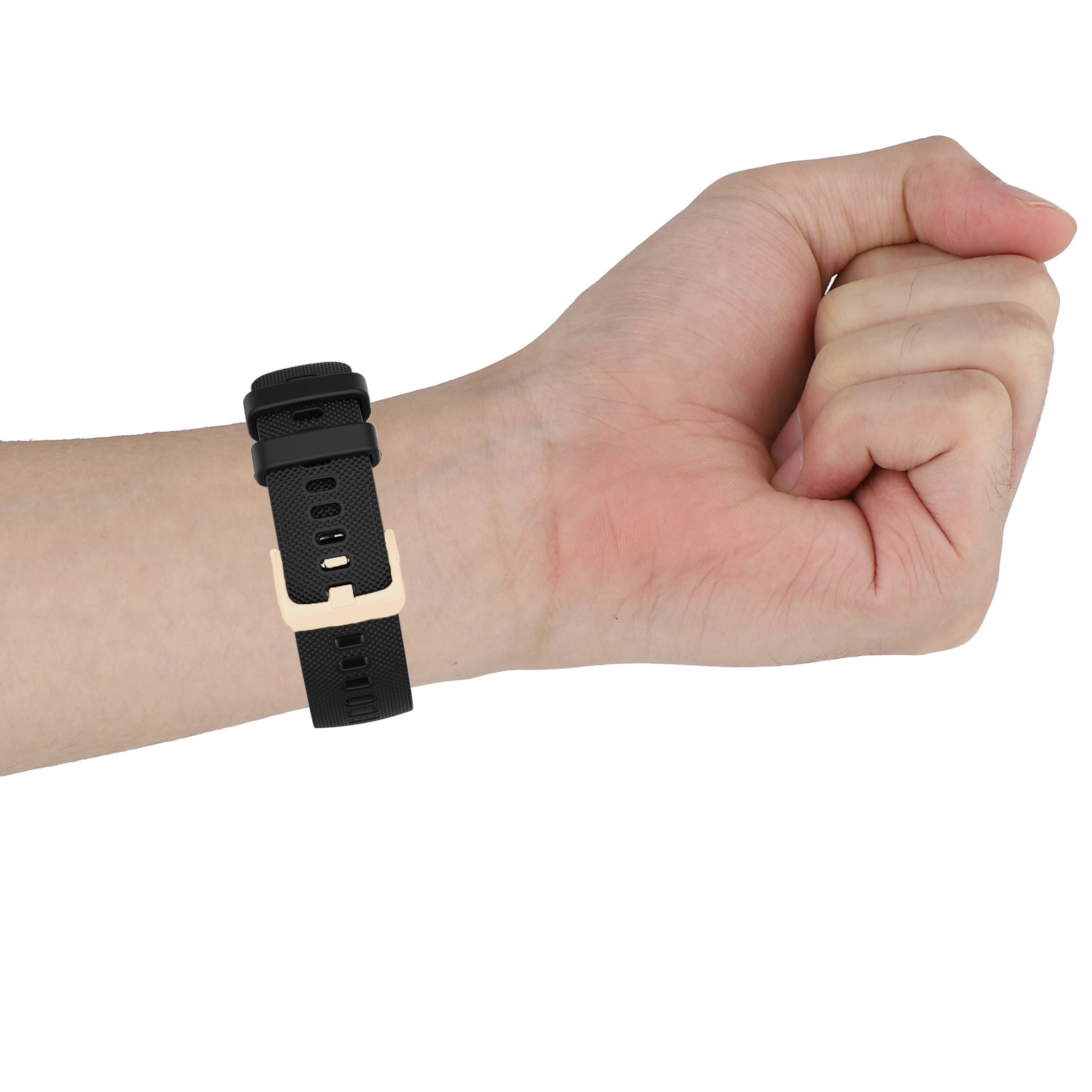 Tali Jam Tangan 18Mm untuk Ticwatch C2/Garmin Vivoactive 3S/4S Move 3S Mengaktifkan Tali Silikon Cerdas Aksesoris Pengganti Easyfit