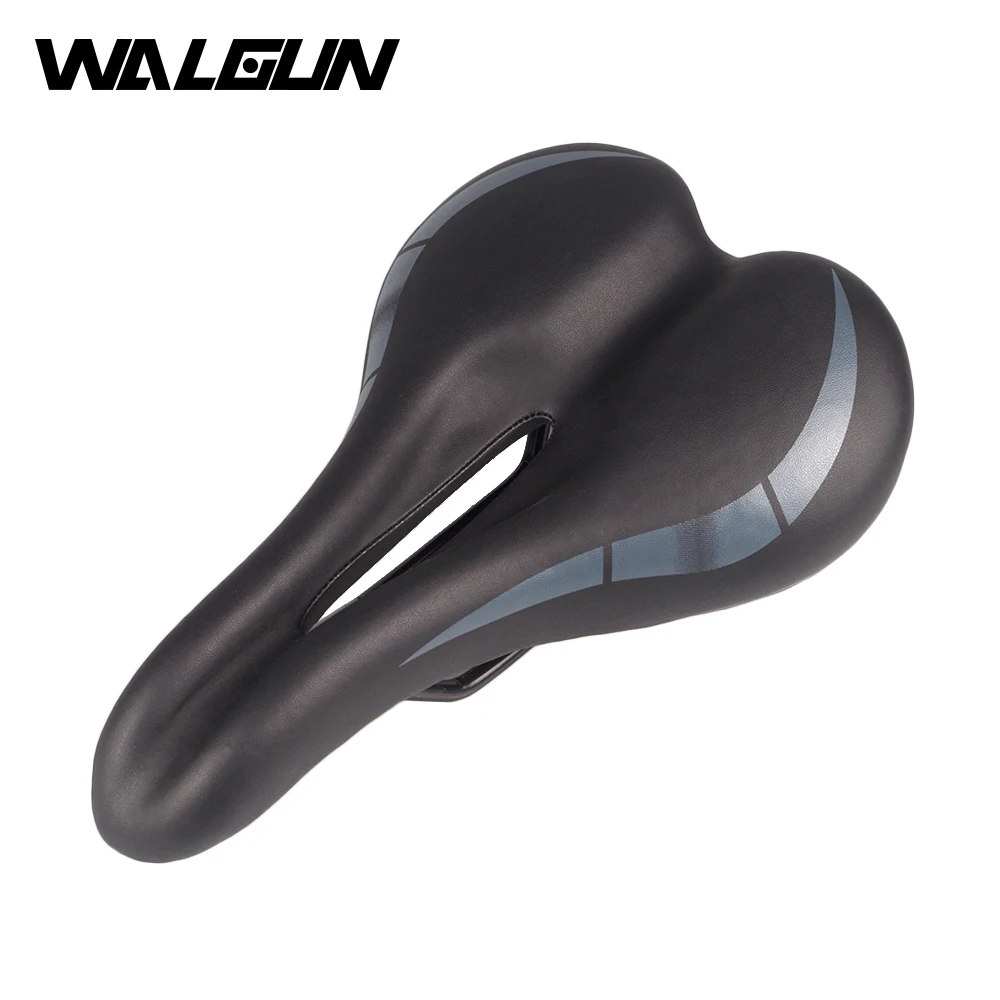 

Bike Saddle Comfortable MTB/ Road Bicycle Saddle Seat Shock Absorbing Hollow Wide Bicycle Seat Cycling seat Accessories