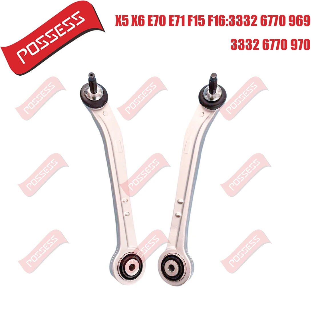 

A Pair of Rear Upper Suspension Control Arm For BMW X5 X6 Series E70 E71 E72 F15 F16 F85 F86 ActiveHybrid xDrive