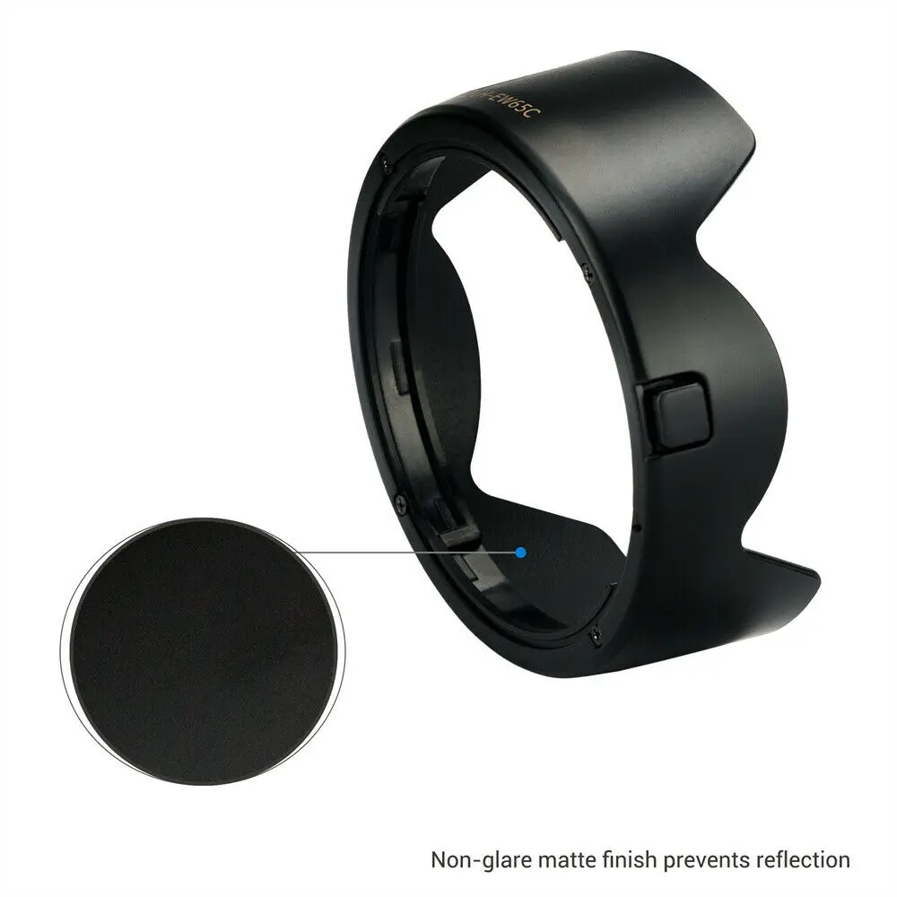 غطاء عدسة حربة قابل للعكس لكاميرا كانون ، الكاميرا ، بتلة زهور ، RF 16 ، F ، F ، STM EOS R ، RP ، R3 ، R5 ، R6 ، R8 ، R10 ،