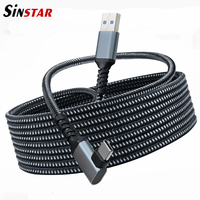 5M Data Line Charging Cable For Oculus Quest 2 Link VR Headset USB 3.0 Type C Data Transfer USB-A To Type-C Cable VR Accessories