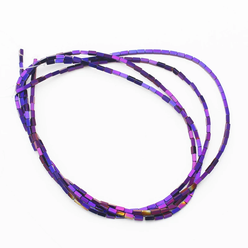 Natural 1X3mm Hematite Rectangle beads 125pcs per strand ,For DIYJewelry making! Mixed wholesale for all items !