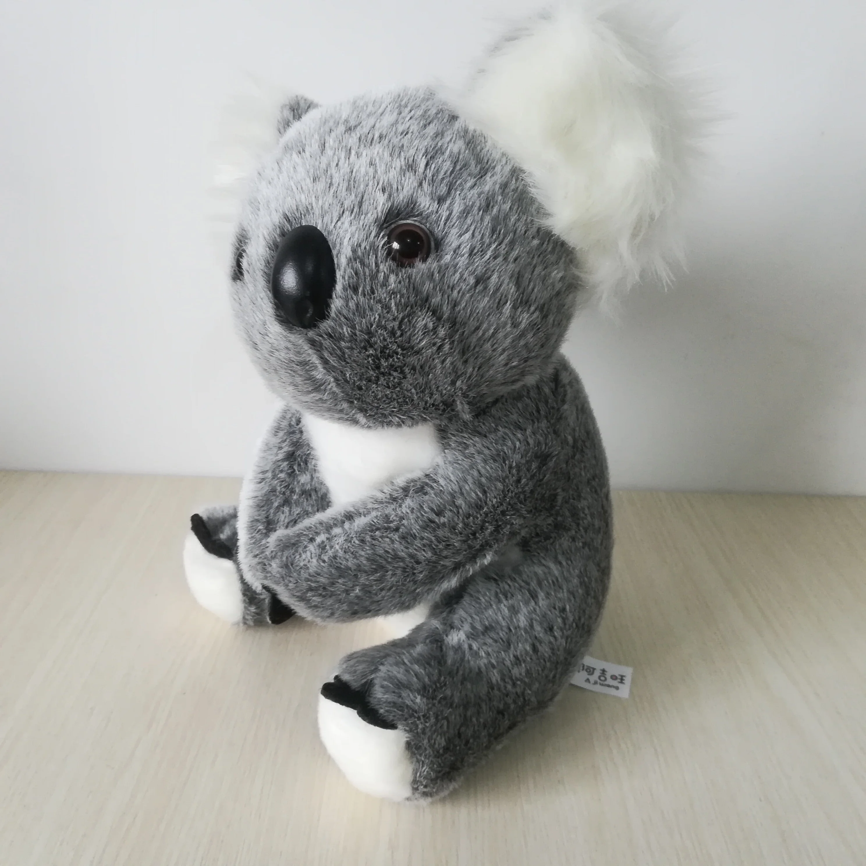 about 30cm cartoon koala plush toy,lovely gray  koala soft doll birthday gift h1889