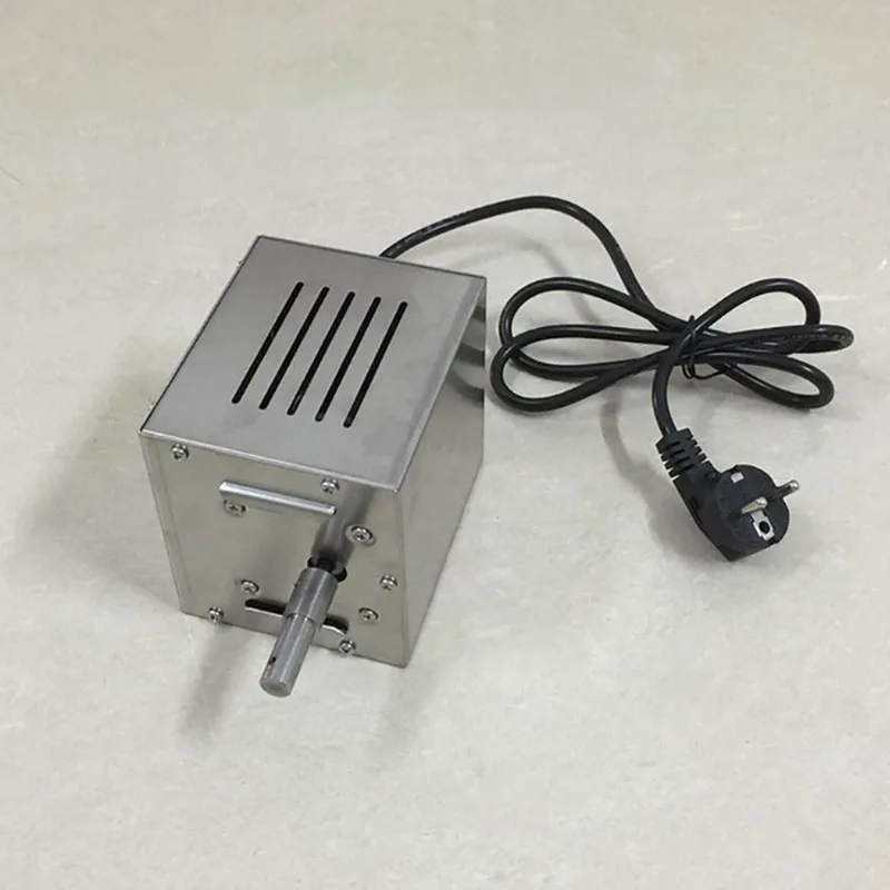 Imagem -03 - Churrasqueira Rotisserie Motor Torrador Espeto Rotisserie 220v 110v Churrasqueira a Carvão ao ar Livre Churrasqueira Motor Aço Inoxidável