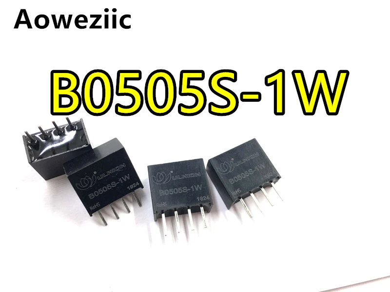 2Pcs B0505S-1W B0505S B0505 SIP-4 DC-DC power module 5V turn 5V Isolate the stabilizing power module