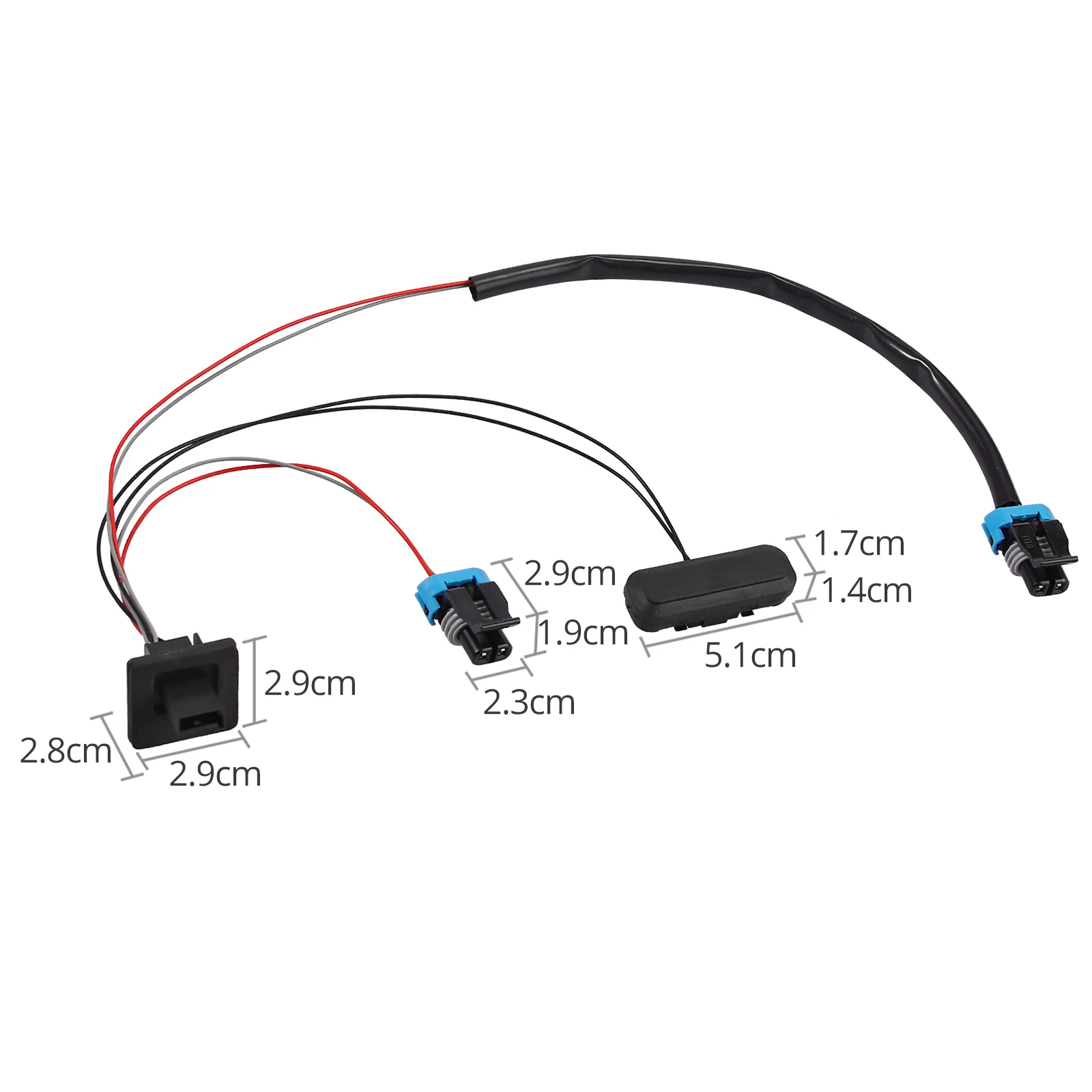 AUTOUTLET Tailgate Boot Release Opening Switch For Vauxhall Meriva B 2010- Onwards 13422271 Tail Box switch