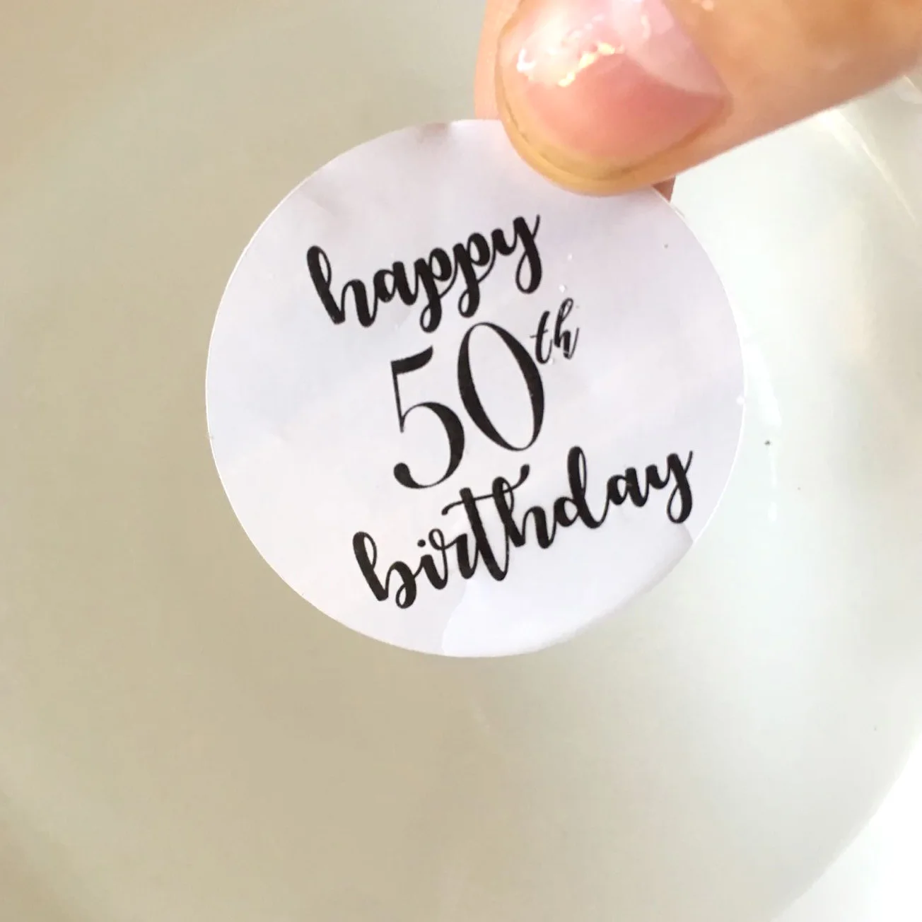 Personalized Baby Shower Stickers, Waterproof Round Favor Sticker, Custom Thank You Labels, Birthday Party Favor, 1.5-3 Inch