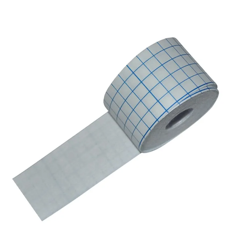 1Roll Breathable Medical Adhesive Non-woven Tape Wound Dressing Plaster Fixation Tape  Anti-allergic White Patches Bandage