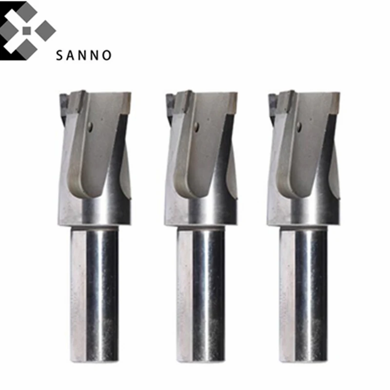 

Customize PDC spiral reamer D31x50xD20x100mm diamond foaming cutting tool tungsten steel shank body reamer